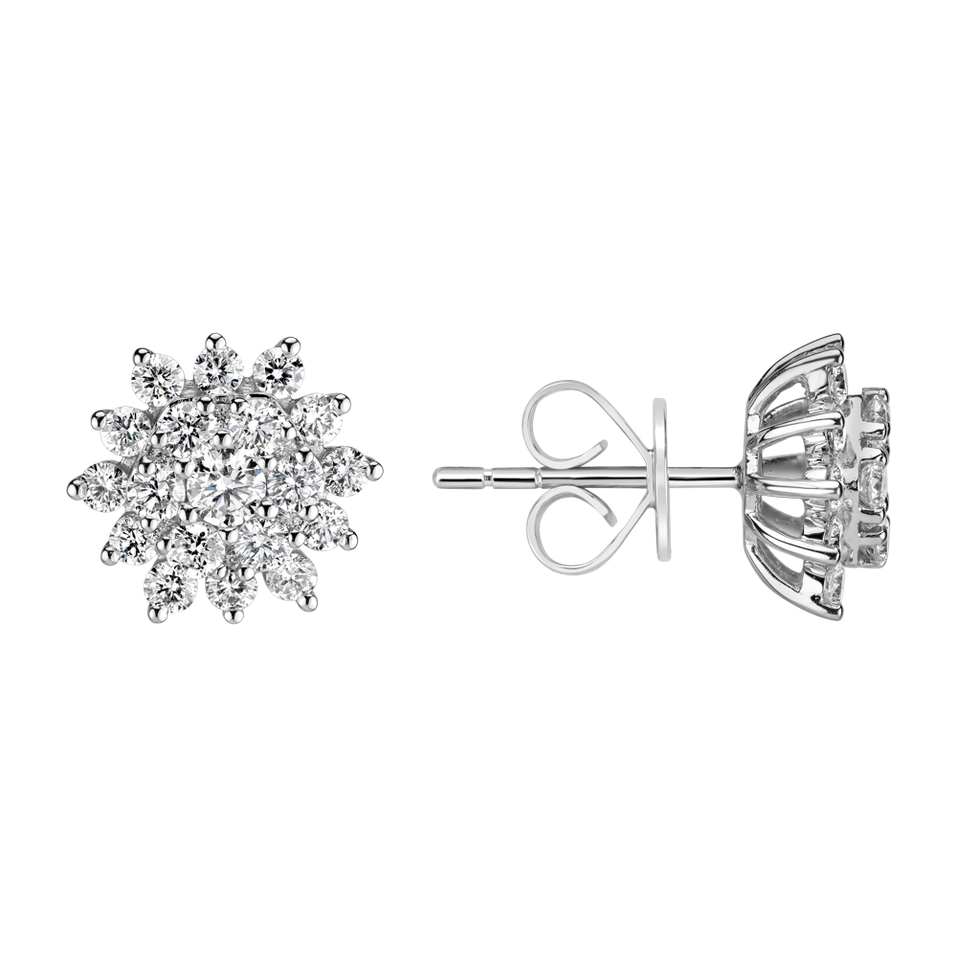 Náušnice s diamanty Evening Sky