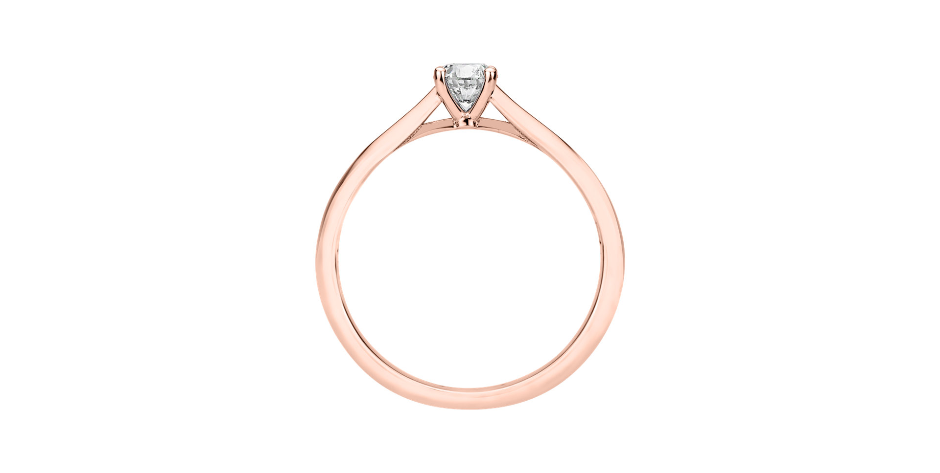 Prsten s diamantem Forever Love