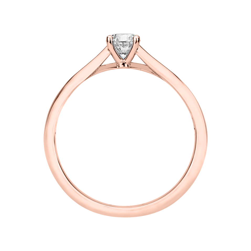 Prsten s diamantem Forever Love