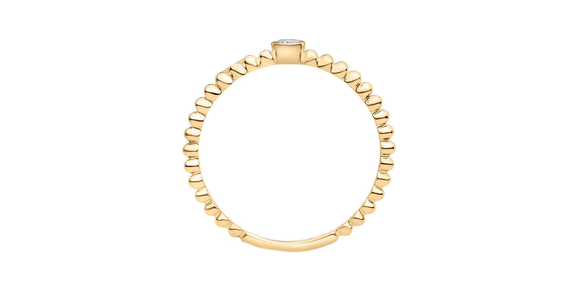 Prsten s diamantem Dot Joy