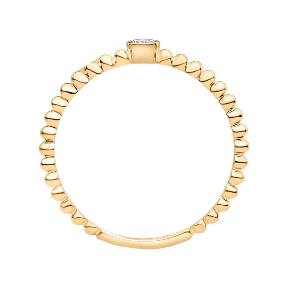 Prsten s diamantem Dot Joy