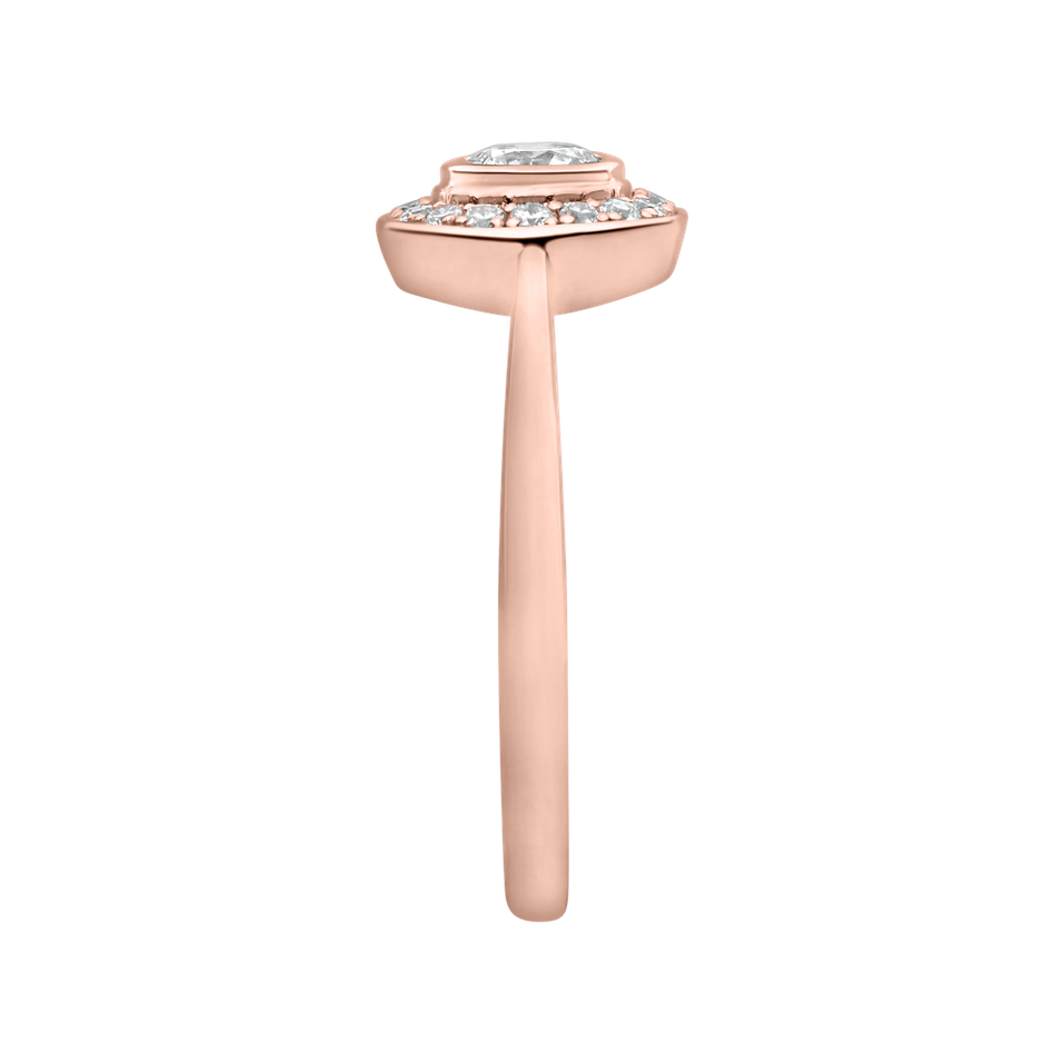 Prsten s diamanty Sun Highness