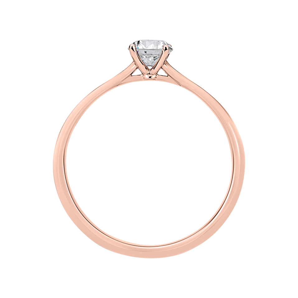 Prsten s diamantem Forever Love