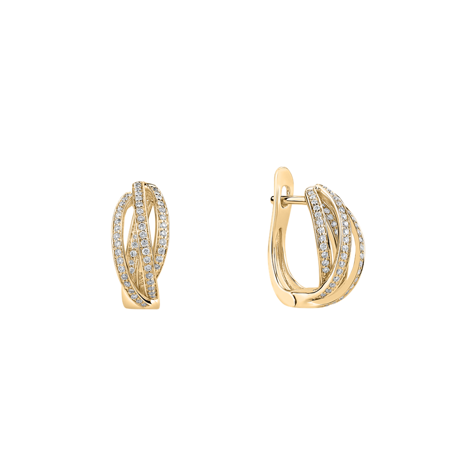 Náušnice s diamanty Amazing Passion