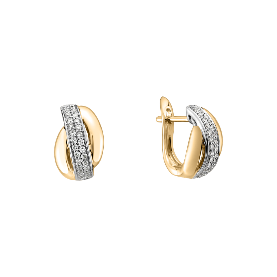 Náušnice s diamanty Dream Melody