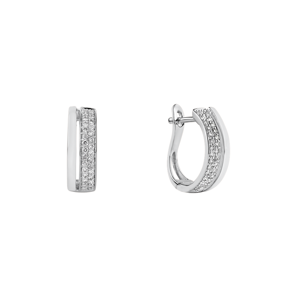 Náušnice s diamanty Moonlight Spirit