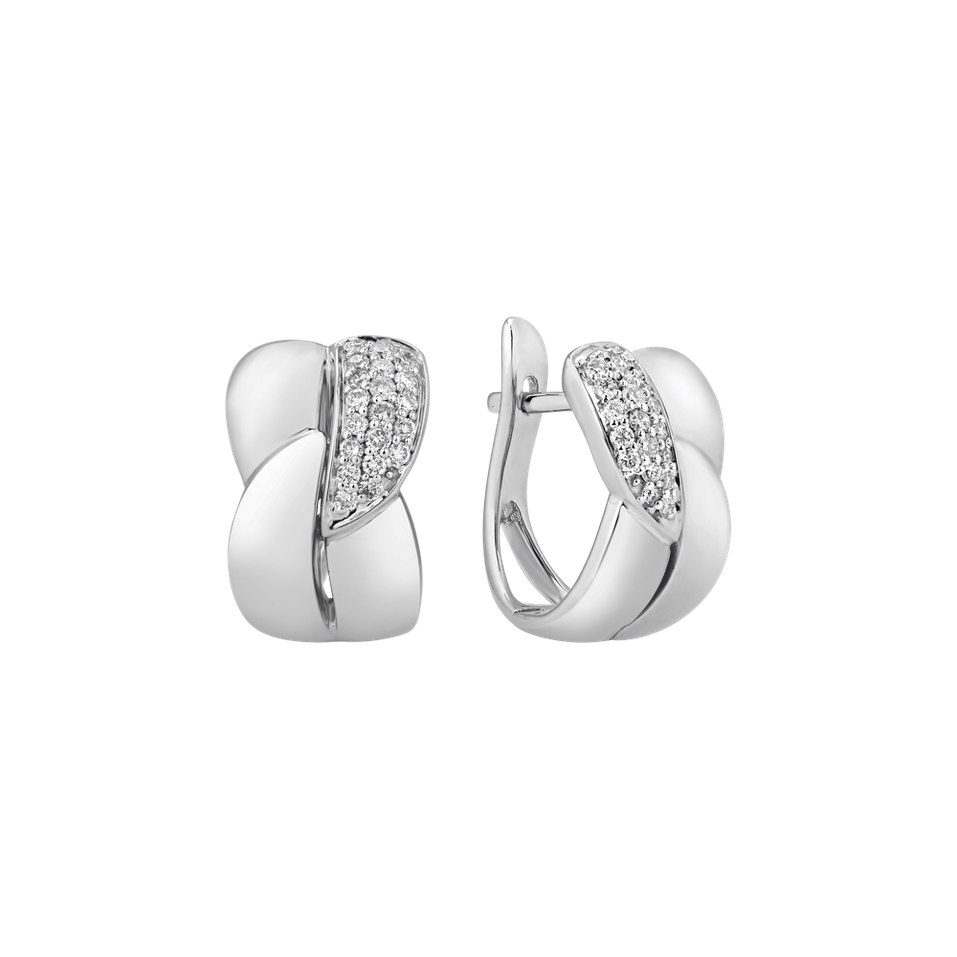 Náušnice s diamanty Orion Treasure