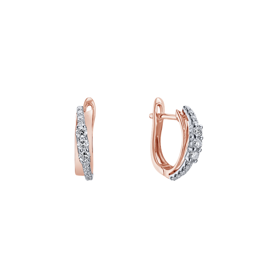 Náušnice s diamanty Glorious Memory