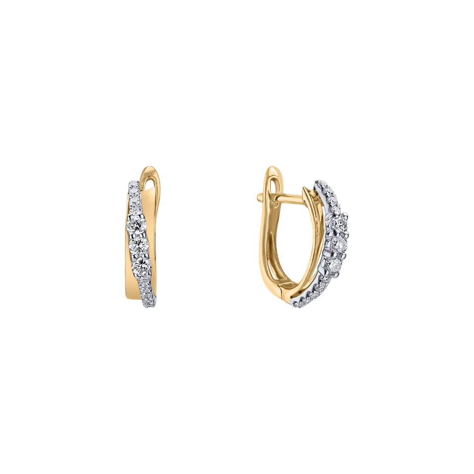 Náušnice s diamanty Glorious Memory