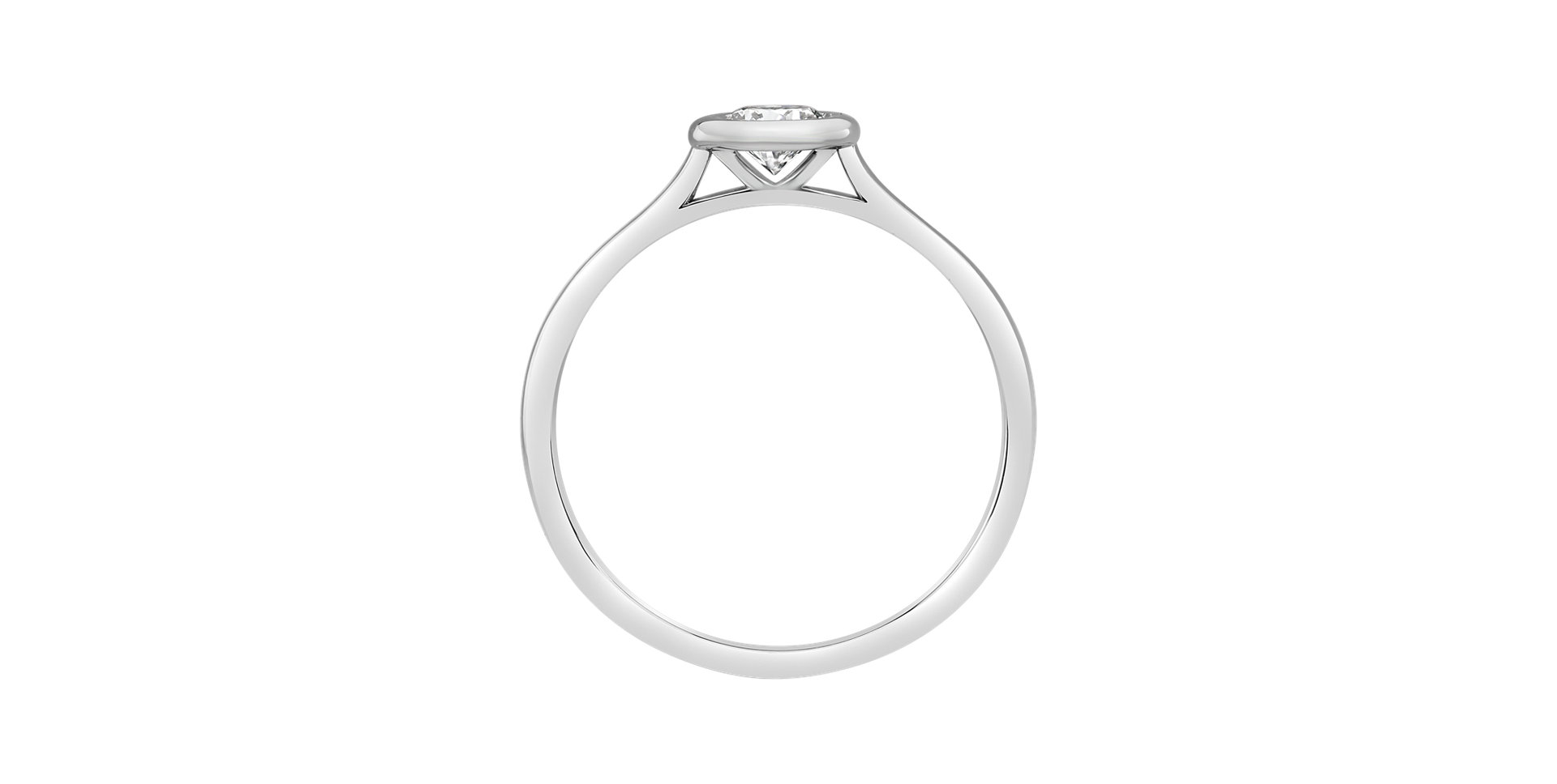 Prsten s diamantem Classy Dot