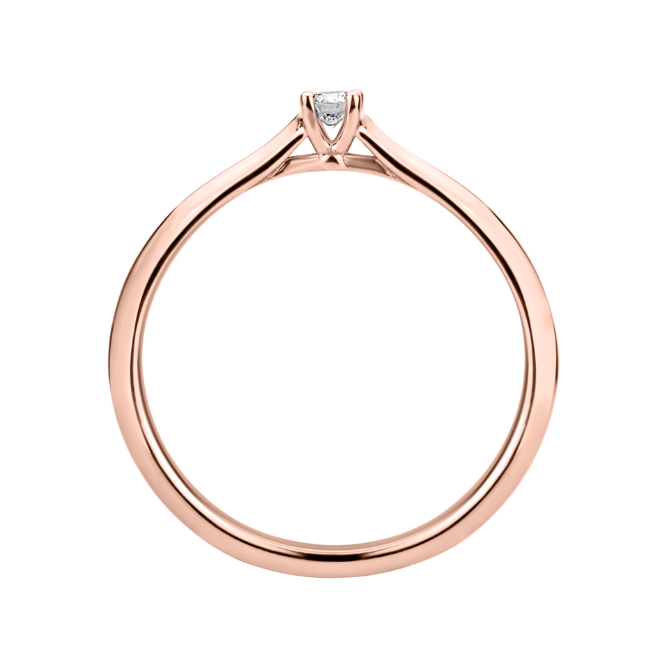 Prsten s diamantem Forever Love