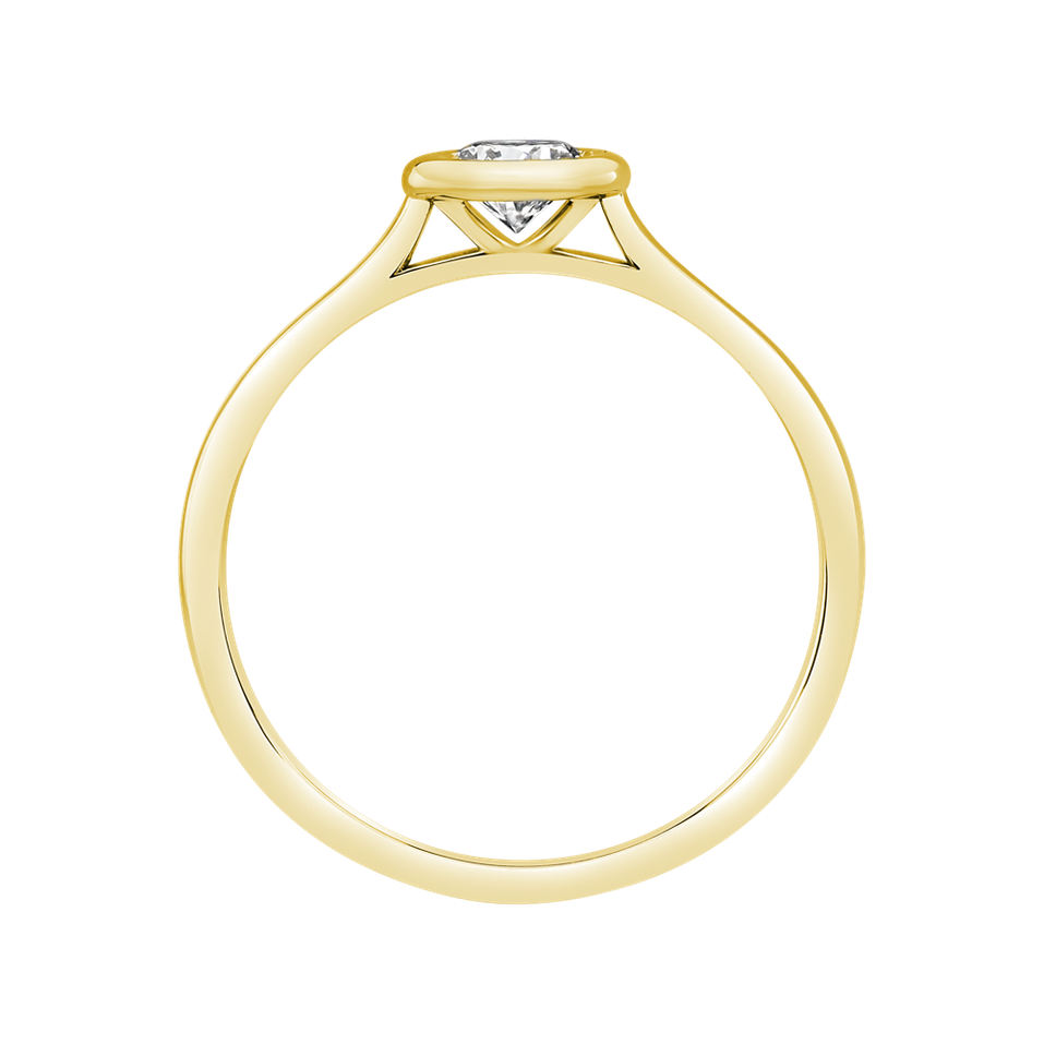 Prsten s diamantem Classy Dot