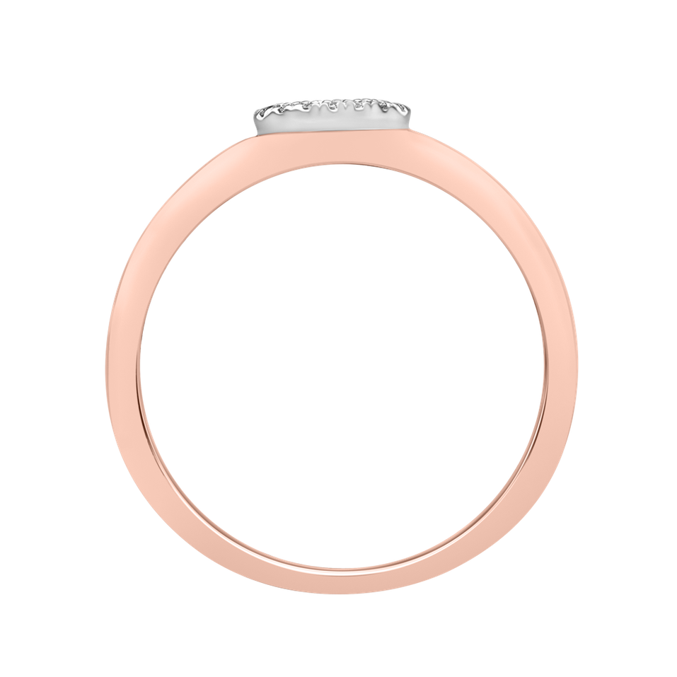 Prsten s diamanty Simply Circle