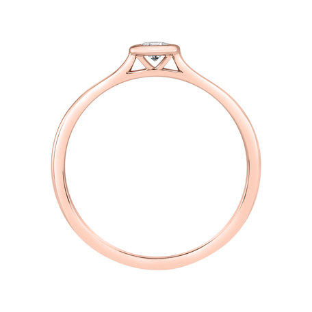 Prsten s diamantem Classy Dot