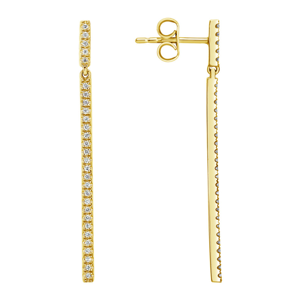 Náušnice s diamanty Witching Mania