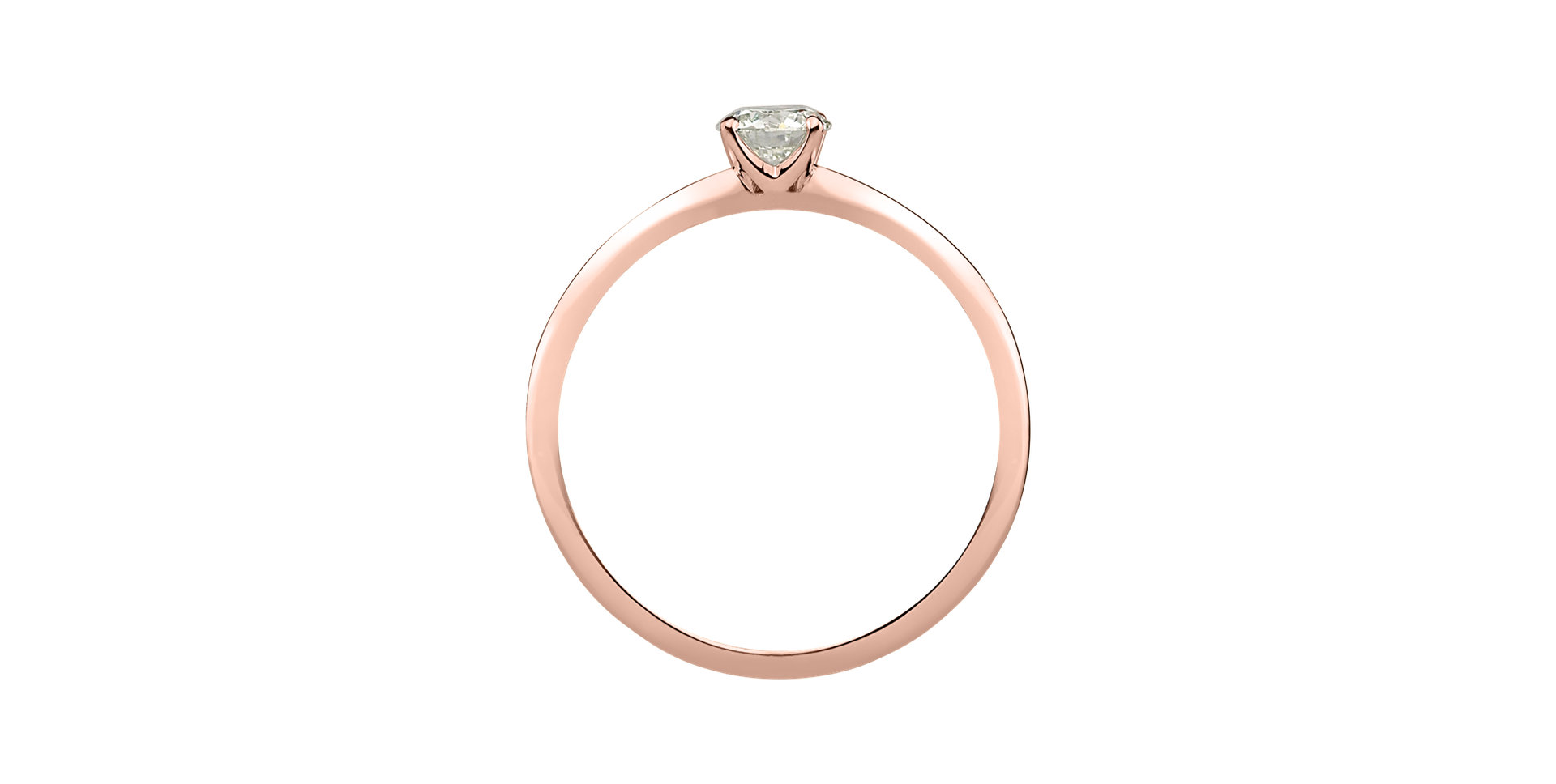 Prsten s diamantem One Love