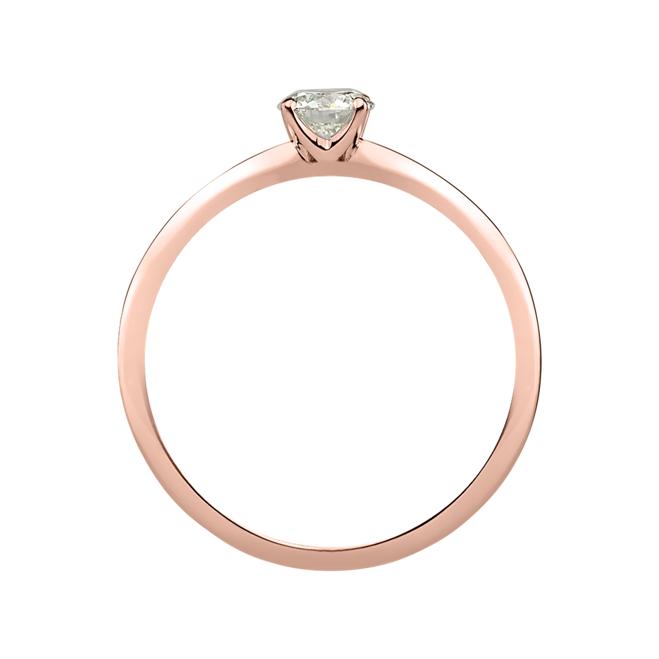 Prsten s diamantem One Love