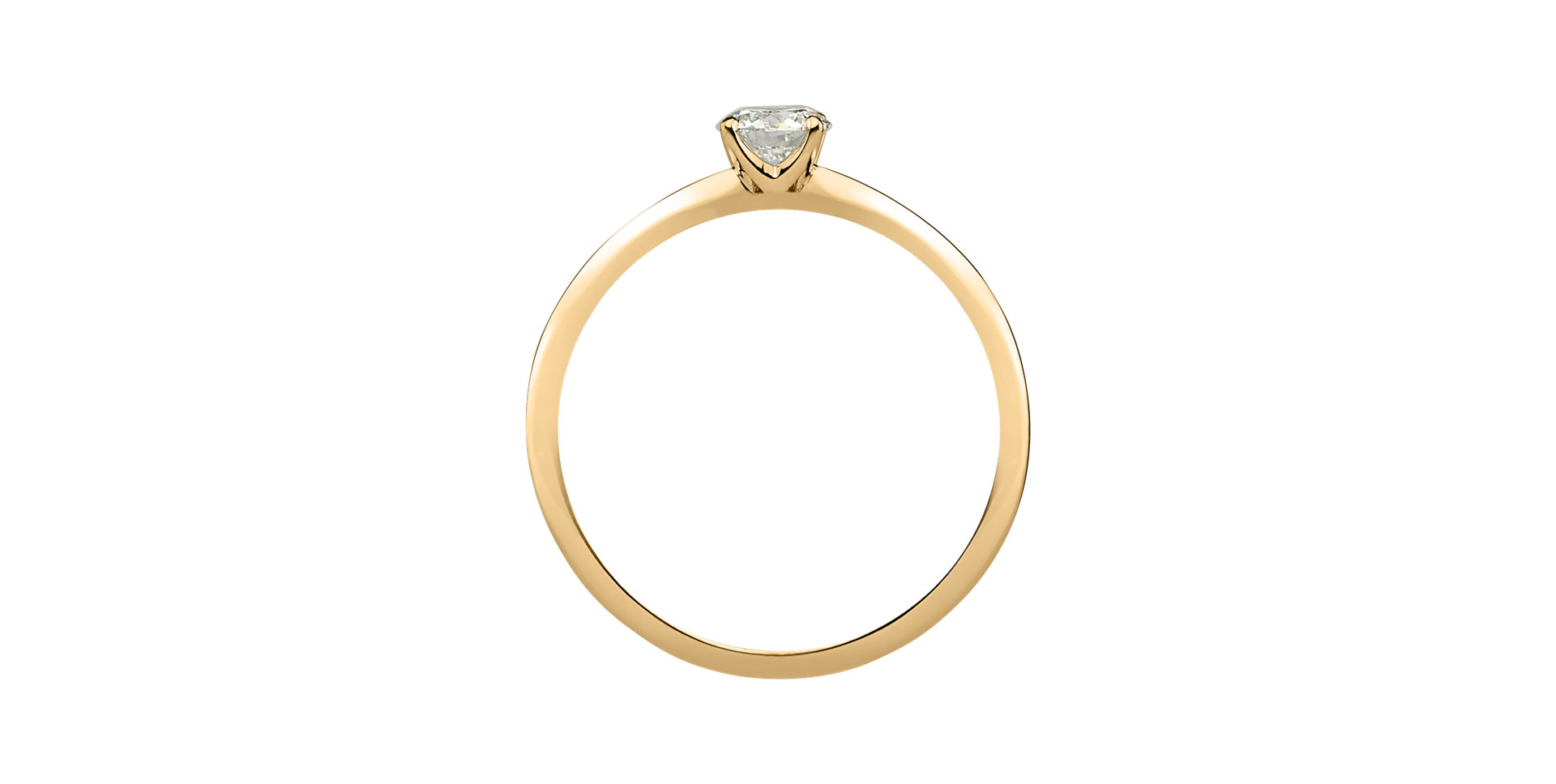 Prsten s diamantem One Love