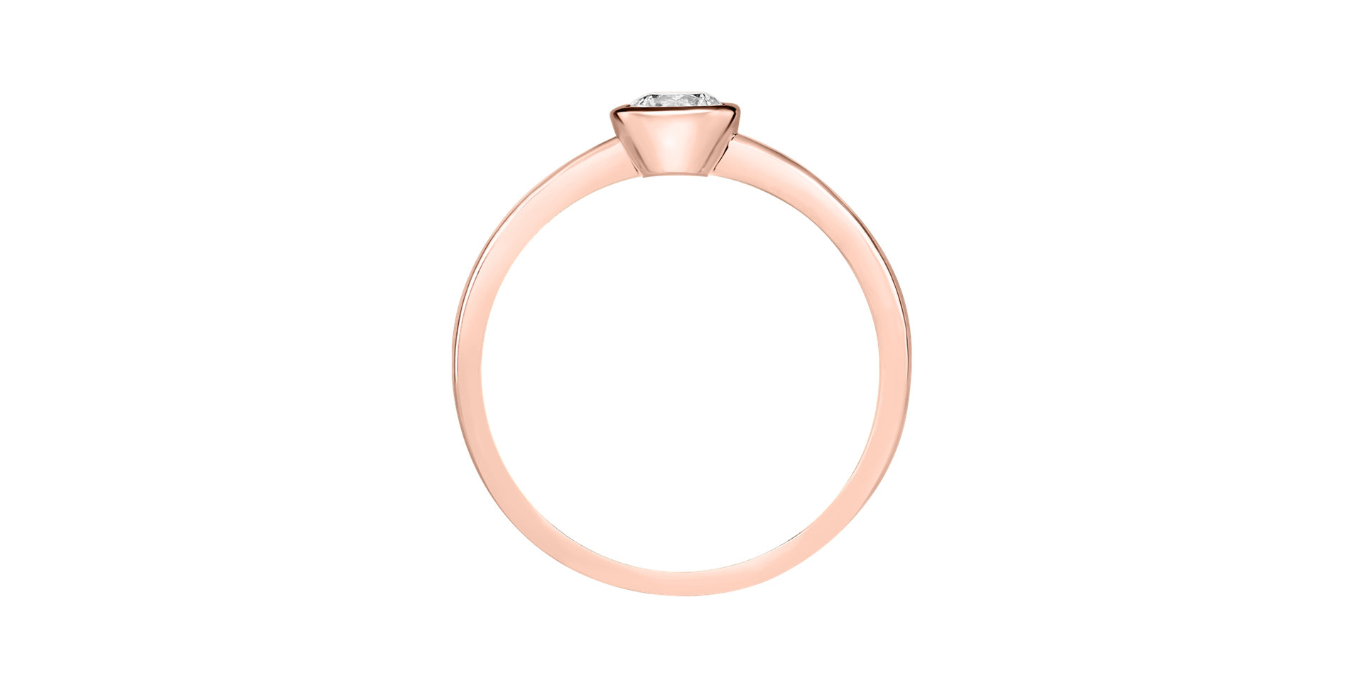 Prsten s diamantem Seductive Glow