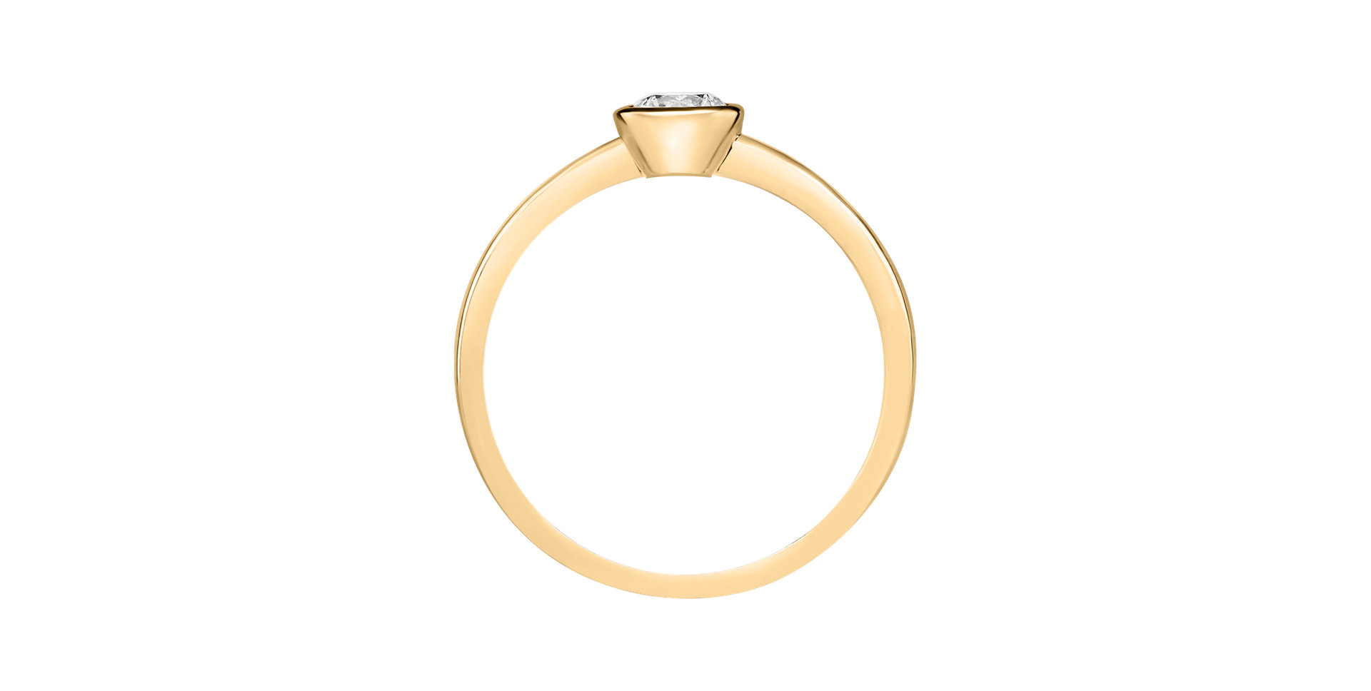 Prsten s diamantem Seductive Glow