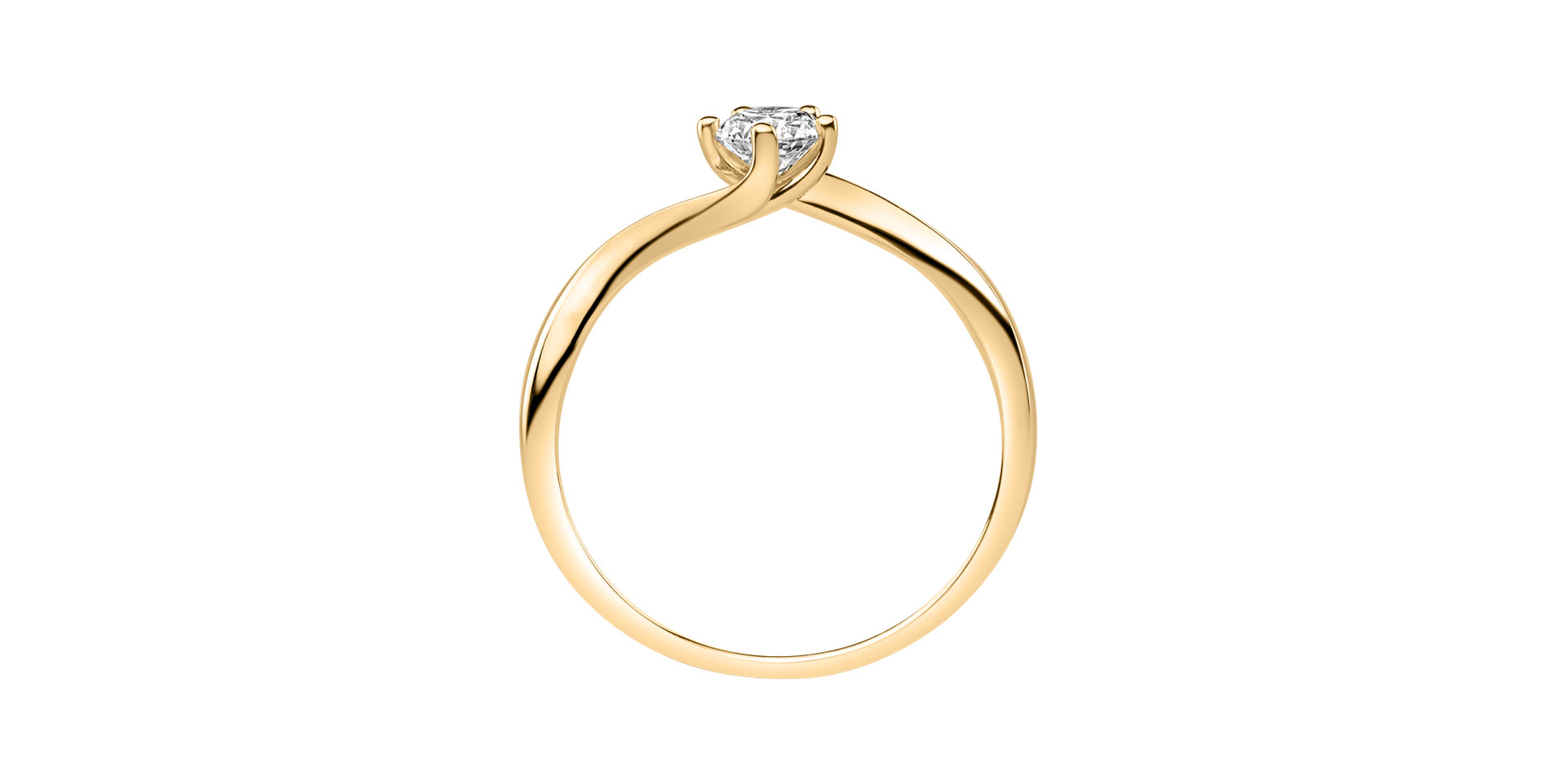 Prsten s diamantem Vivid Love