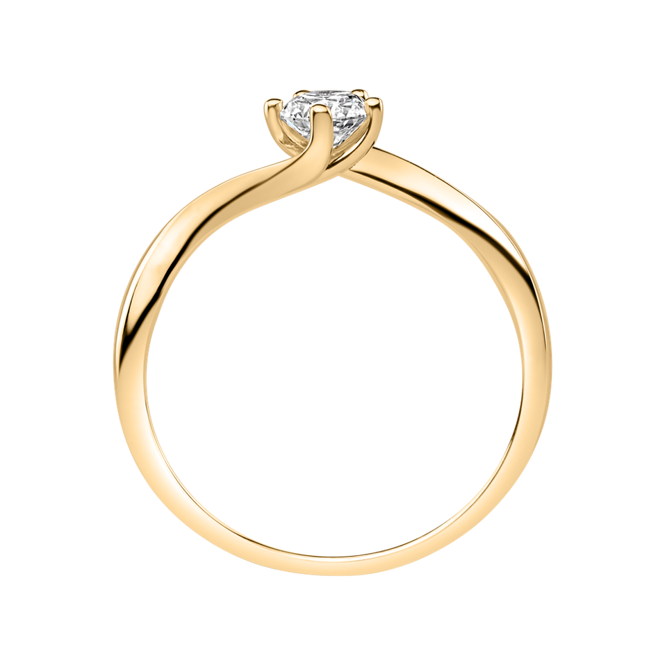 Prsten s diamantem Vivid Love