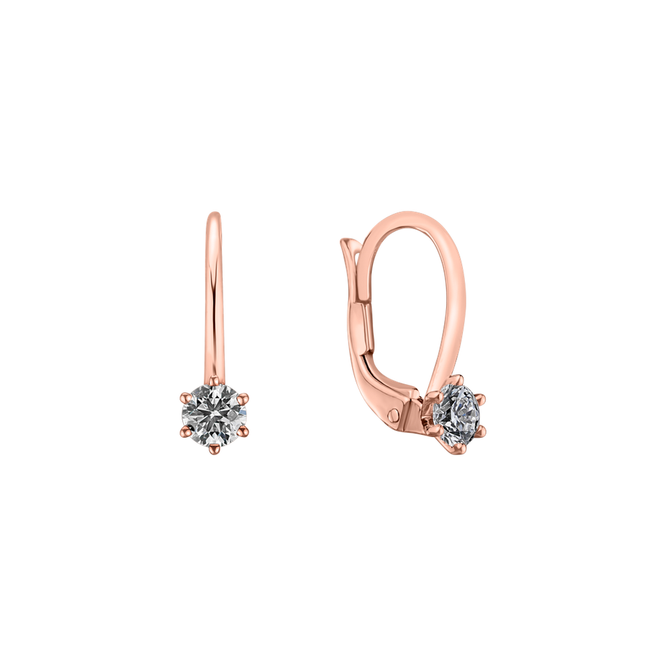 Náušnice s diamantem Everyday Glow