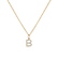 Přívěsek s diamanty Line Glitter  B3