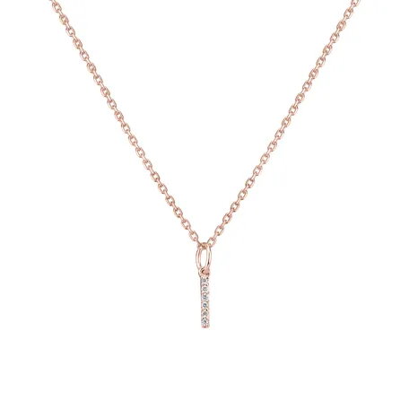 Přívěsek s diamanty Line Glitter  I