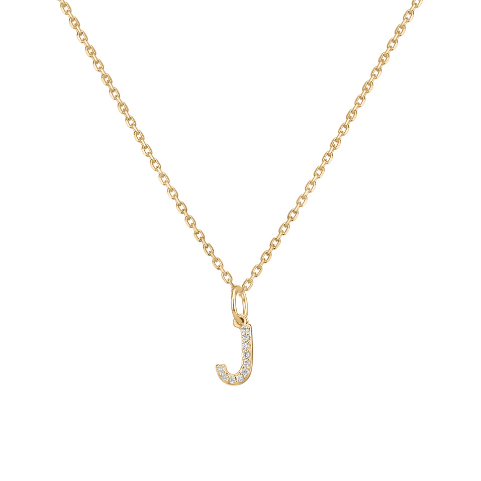 Přívěsek s diamanty Line Glitter  J