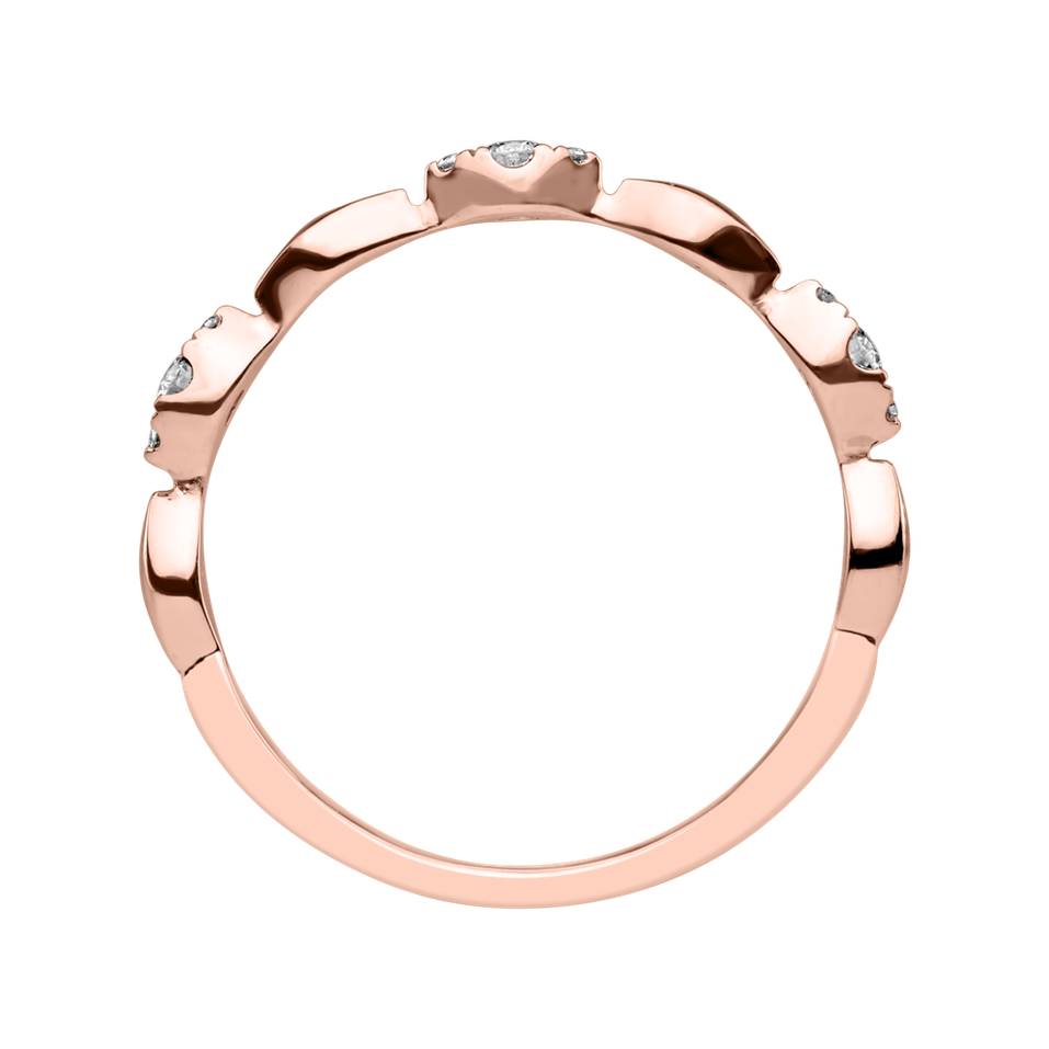 Prsten s diamanty Star Attraction