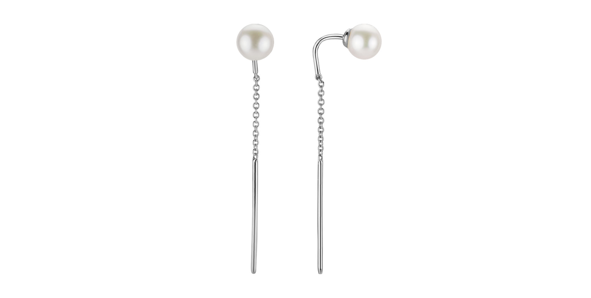 Náušnice s perlou Lovely Pearls