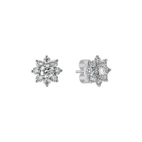 Náušnice s diamanty Celestial Romance