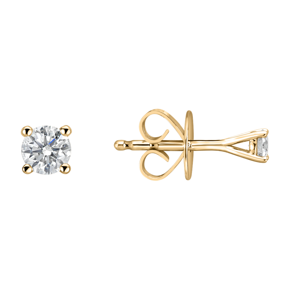 Náušnice s diamantem Essential Shine