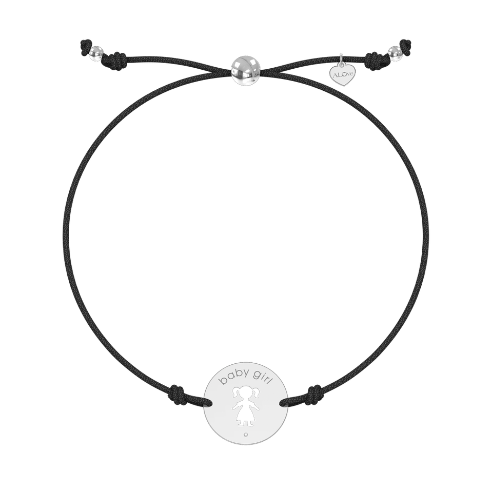 Náramek s diamantem Baby Girl