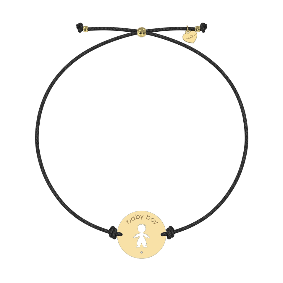 Náramek s diamantem Baby Boy