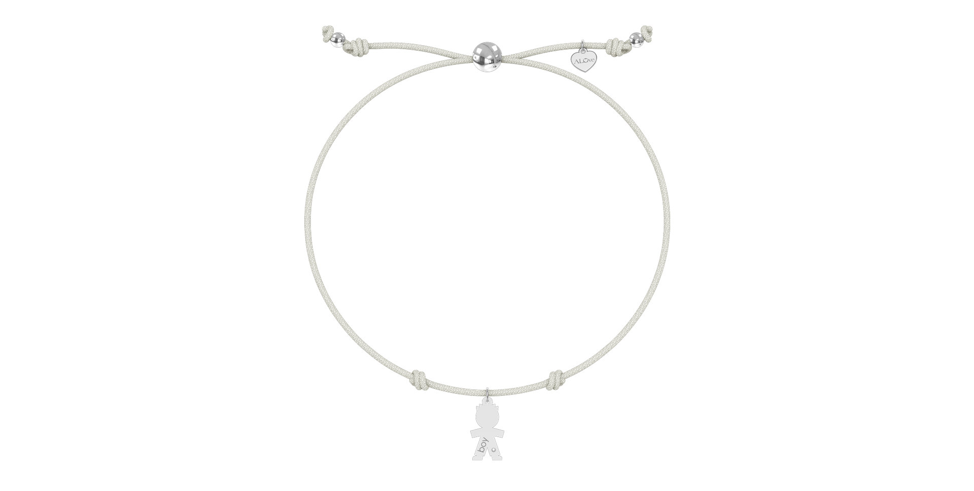 Náramek s diamantem Boy