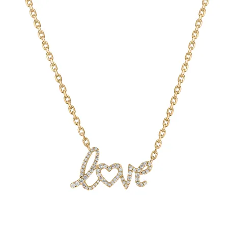 Náhrdelník s diamanty Heavenly Love