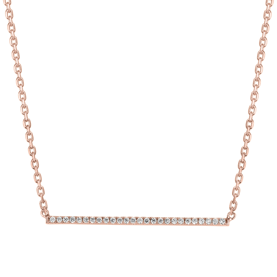 Náhrdelník s diamanty Mellow Desire