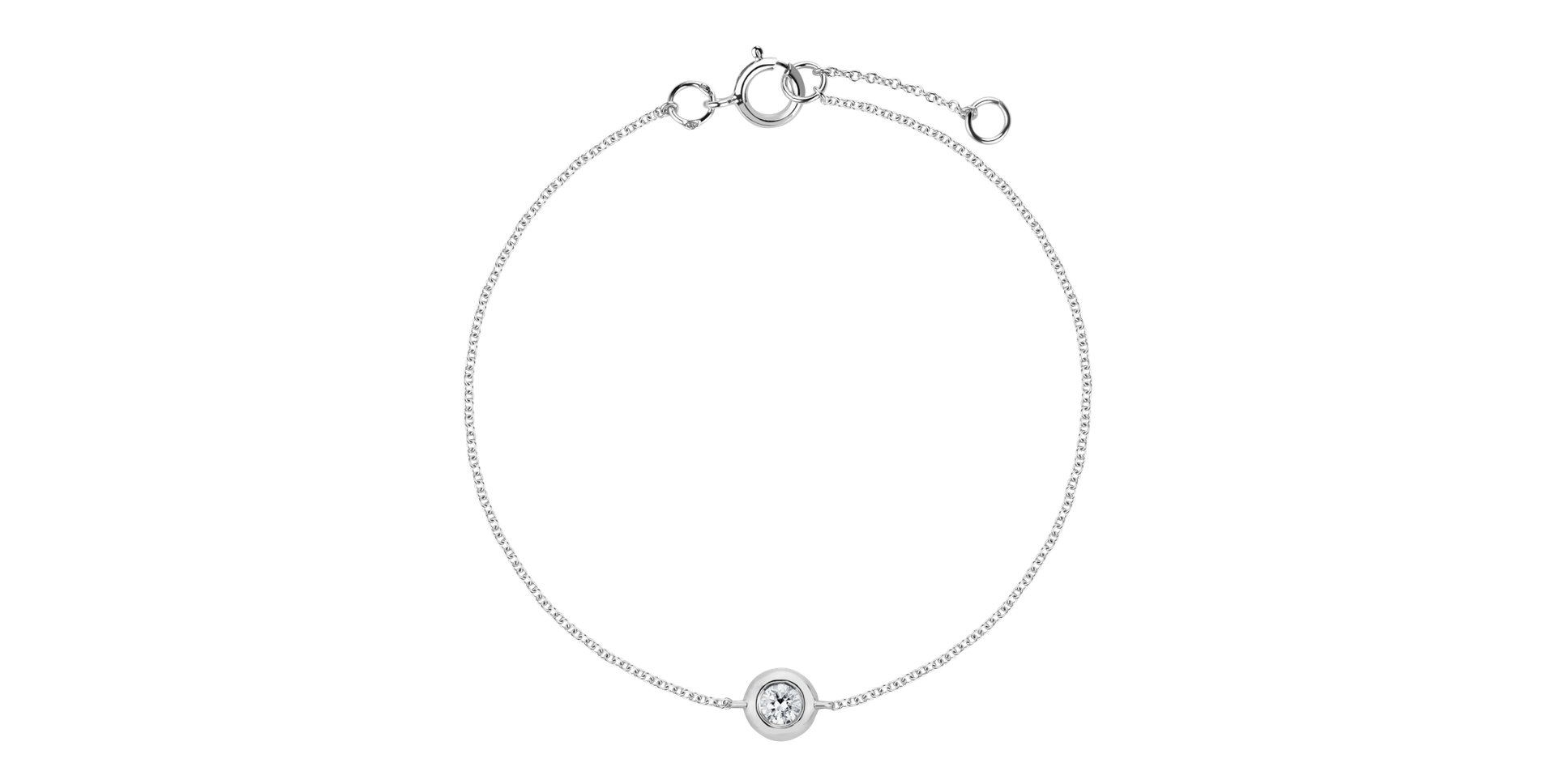 Náramek s diamantem Sparkling Dots