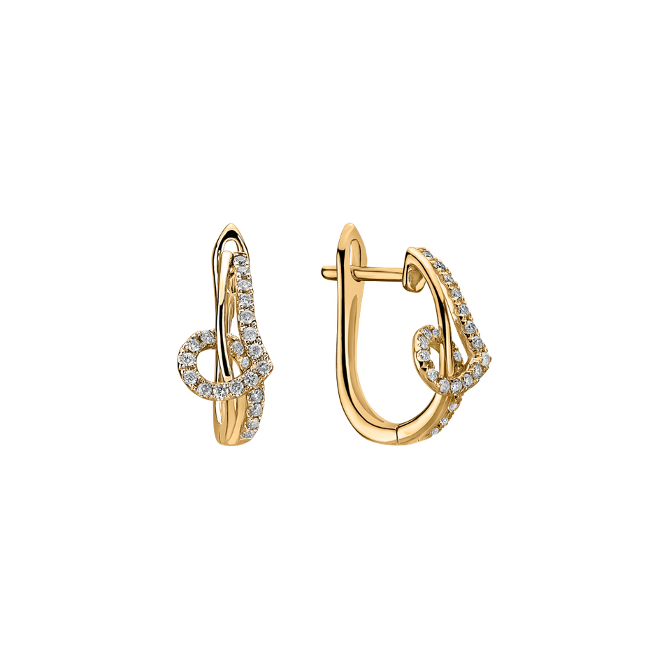 Náušnice s diamanty Shine Melody