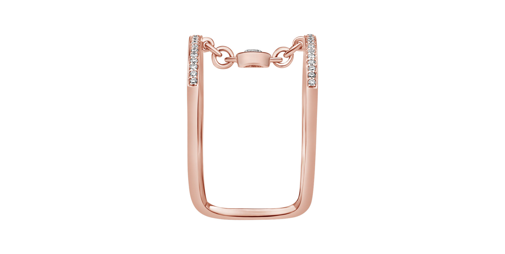 Prsten s diamanty Graceful Lure