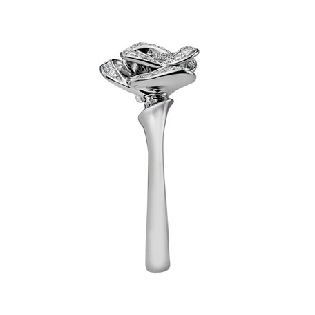 Prsten s diamanty Flower Joy