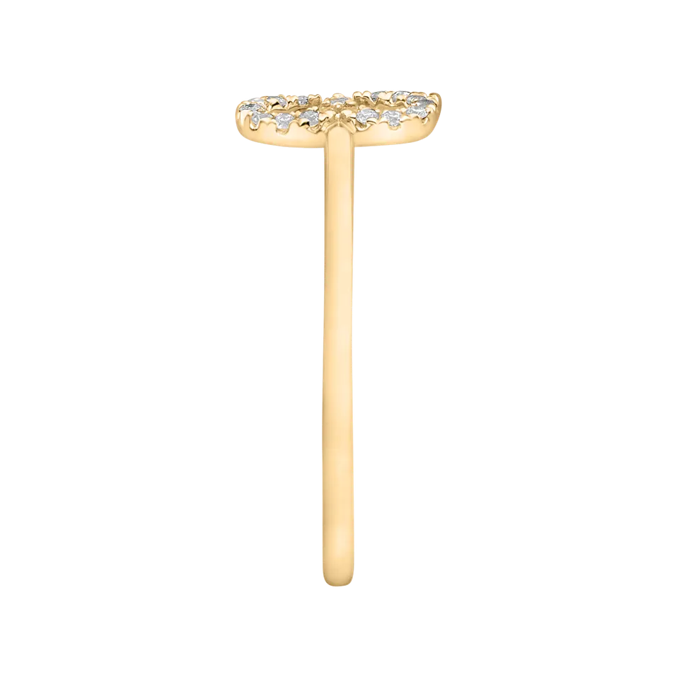 Prsten s diamanty Glamour