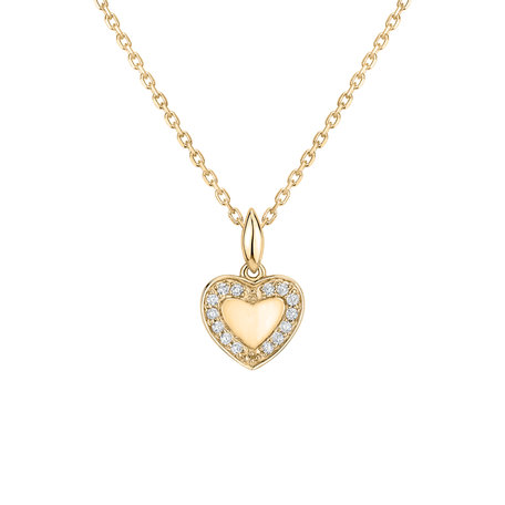 Přívěsek s diamanty Kind Heart