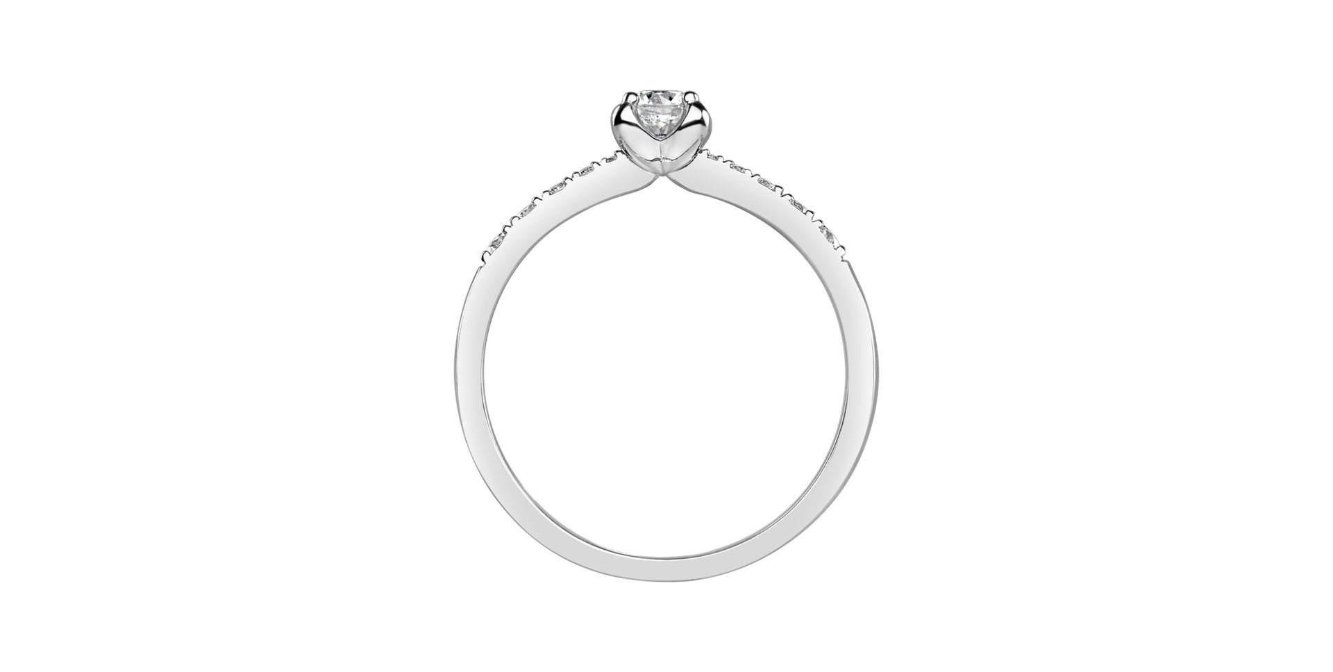Prsten s diamanty Gift of Love