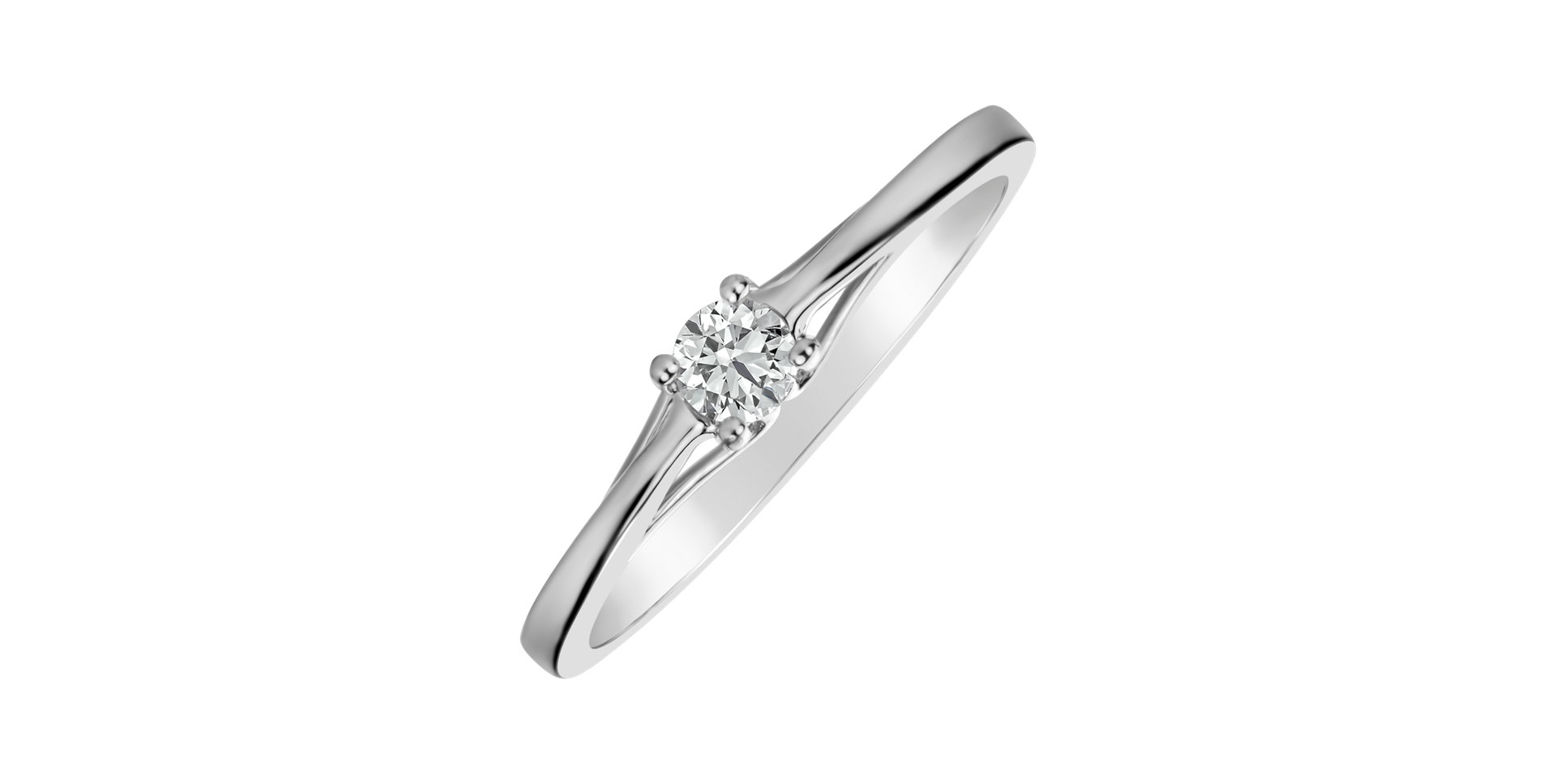 Prsten s diamantem Parallel Promise