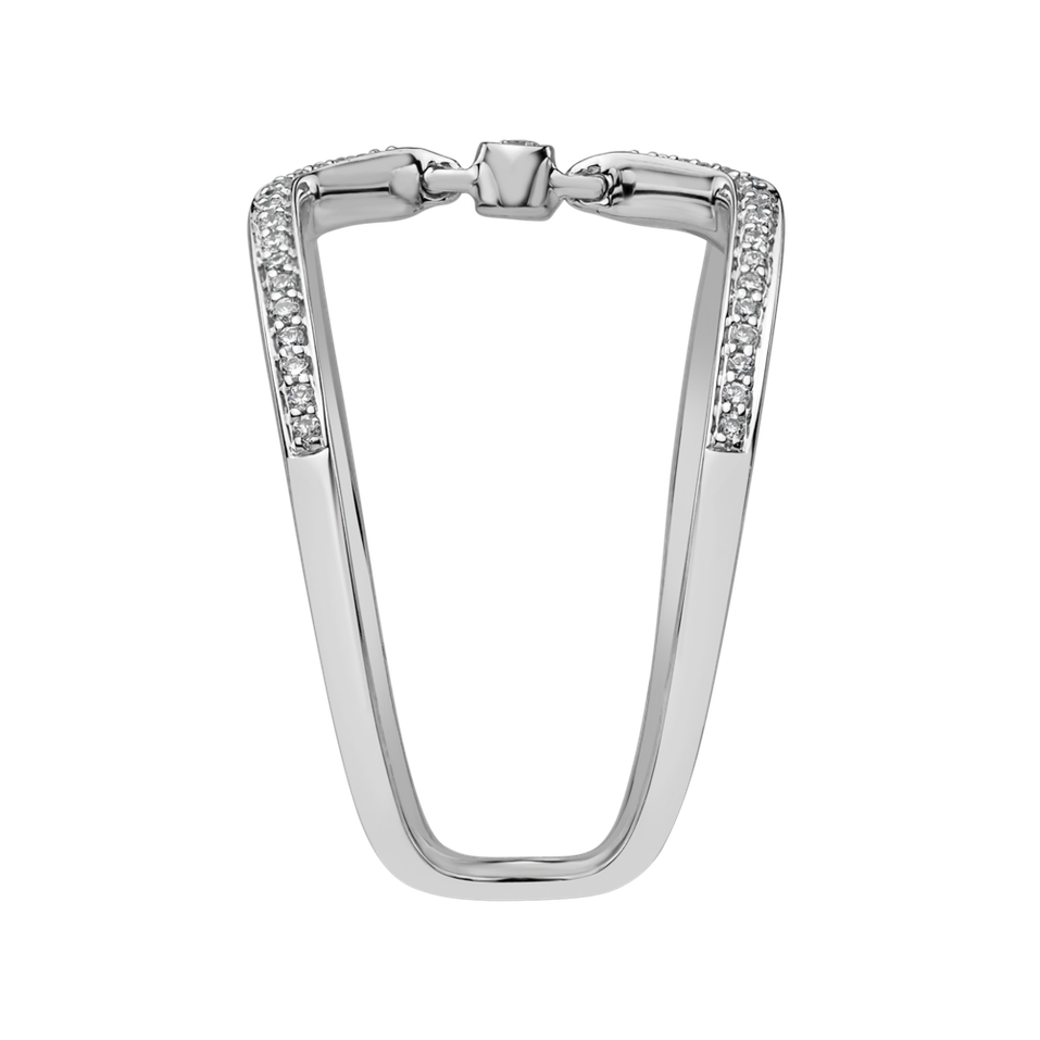 Prsten s diamanty Sun Choker