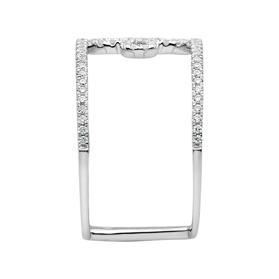 Prsten s diamanty Gorgeous Flower