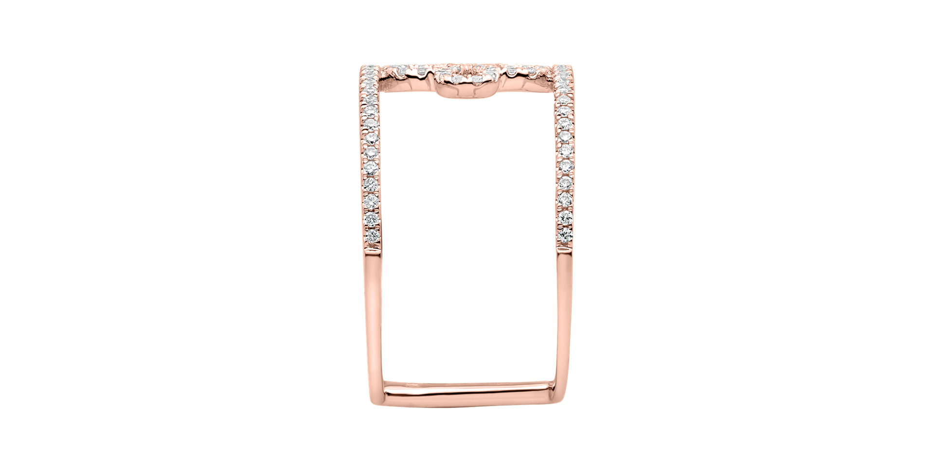 Prsten s diamanty Gorgeous Flower